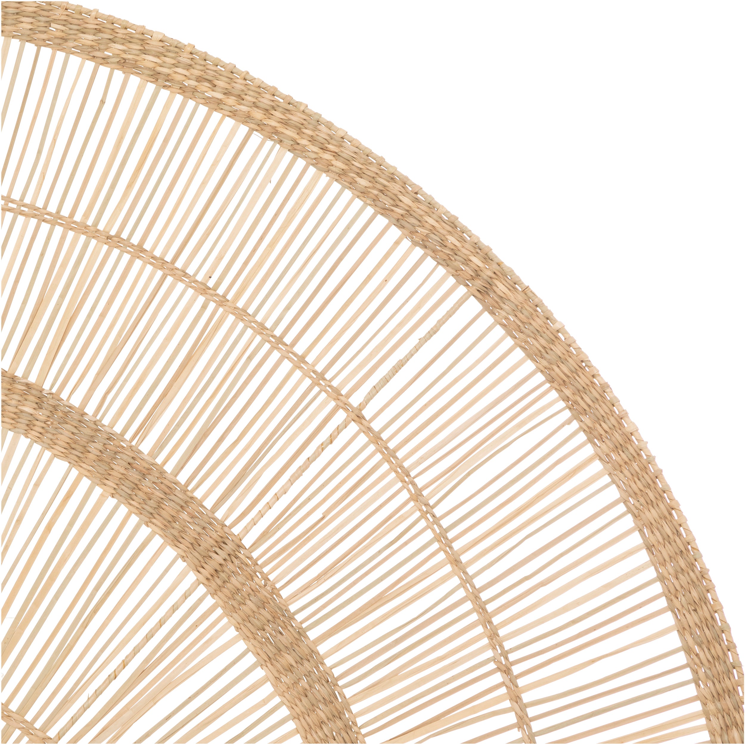 TETE DE LIT EN ROSEAU NATUREL PADMA 160X90