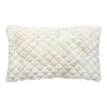 Coussin Fourrure Adriel 38x58 cm