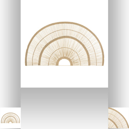 TETE DE LIT EN ROSEAU NATUREL PADMA 160X90