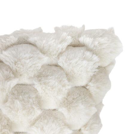 Coussin Fourrure Adriel 38x58 cm