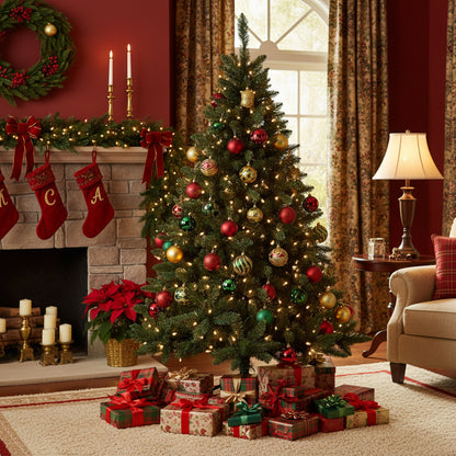 Sapin de Noël Blooming Vert