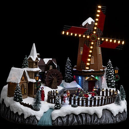 Village lumineux Place du moulin